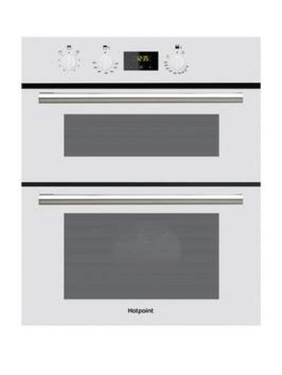 Hotpoint Du2540Wh 60Cm Built-Under Double Electric Oven  - Oven With Installation